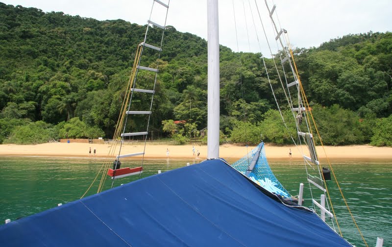 Praia Vermelha em Paraty
